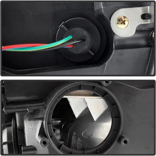 Miniatura 7 de ACANII - Para [modelo HID/Xenon] 2005-2006 Infiniti G35 Sedan G35X faros delanteros negros par conductor + lado del pasajero