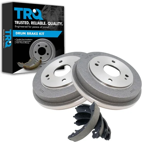 Miniatura 53 de Kit de tambor de freno y zapata ABS trasero TRQ Compatible con Subaru Forester Impreza