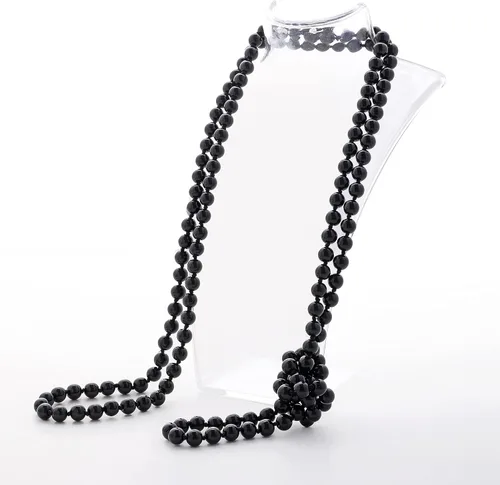 Miniatura 23 de BABEYOND - Collar de perlas sintéticas estilo art deco de la década de 1920, collar de perlas largas para fiesta de disfraces de estilo Gatsby