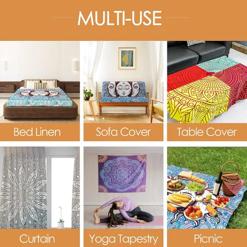 Miniatura 5 de ALIYINA Tapiz de sol y luna, tapiz de astrología indie, para dormitorio, estética hippie vintage, tapiz de pared para adolescentes, niñas, niños