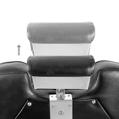 Miniatura 9 de Paddie Profesional hidráulico reclinable resistente de la silla negra del peluquero para el peluquero y el estilista del peluquero
