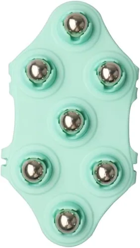 Miniatura 4 de Masaje corporal Roller Ball Glove Anticelulitis Alivio del dolor muscular Masajeador Cuello Espalda Hombro Pierna Masaje Stovepipe Meridian Brush