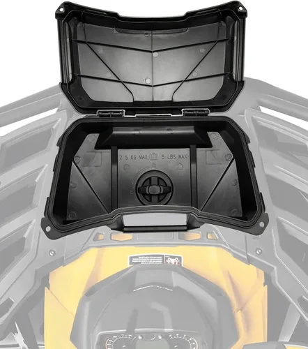 Miniatura 3 de A & UTV PRO - Caja de carga de almacenamiento para asiento ATV Outlander, A & UTV PRO de 2 galones (7.5 litros), caja de almacenamiento de asiento