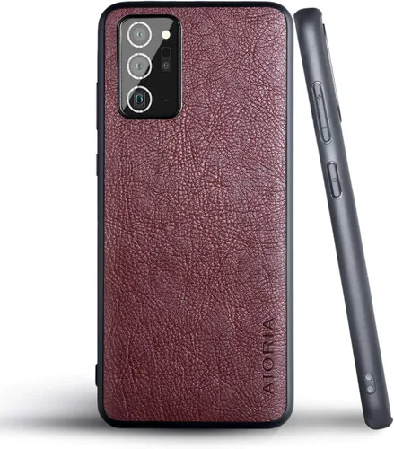 Miniatura 41 de AIORIA Funda protectora completa para Samsung Galaxy S20 FE 5G, 6.5 pulgadas Premium PU cuero cubierta retro negocio diseño completo funda Marrón