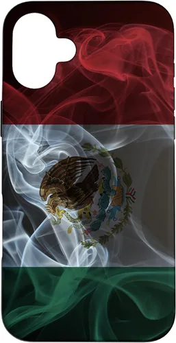Miniatura 22 de iPhone 11 Smoky Mexico Flag - Funda de orgullo mexicano estilo humo