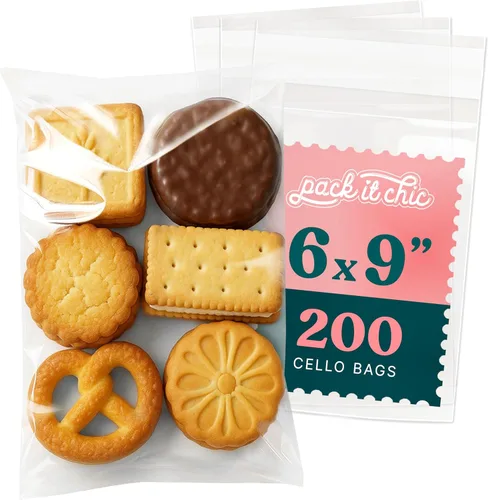 Miniatura 16 de Pack It Chic - Bolsas de celofán resellables transparentes de 10 x 13 pulgadas (paquete de 1000) - Se adapta a impresiones, fotos, documentos de 10