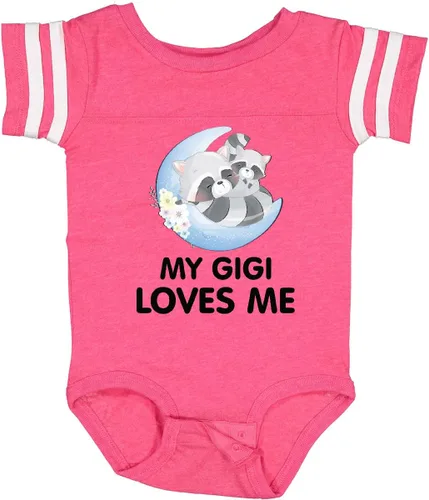 Miniatura 9 de inktastic Body de bebé Raccoon My Gigi Loves Me