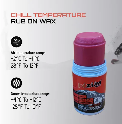 Miniatura 5 de ZUMWax Ski Snowboard Cerámica No Fluoro RUB ON Racing Wax