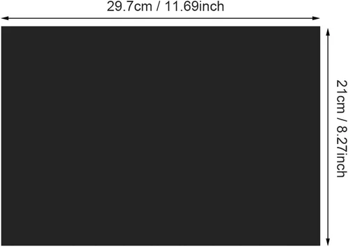 Miniatura 6 de Paquete de 5 hojas de imán imprimibles A4 Flexible Impresión de inyección de tinta magnética Papel fotográfico Blanco
