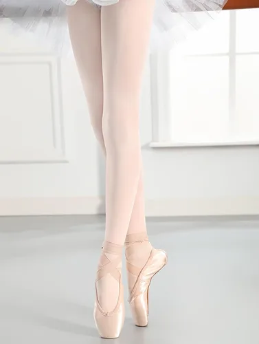 Miniatura 8 de Mallas de ballet para niñas y mujeres, leggings de transición, ultra suaves, convertibles, para estudiantes (niños pequeñosadultos)