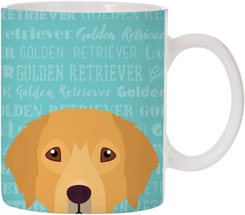 Miniatura 52 de Taza de café de cerámica con diseño de raza de perro de 11 oz (Border Collie)