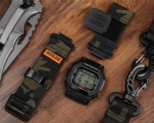 Miniatura 4 de Correa de reloj para Casio G-Shock para hombres DW-D5600/5610/5700/8900, GLS-100/5600/6900/8900, GD-100/110/120/350, correa Casio de 16 mm de cuero
