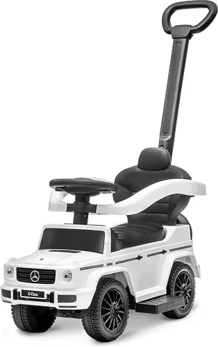 Miniatura 7 de Best Ride On Cars Mercedes G-Wagon - Coche de empuje 3 en 1 para niños pequeños de 1 a 3 años, cochecito de exterior para niños con música, sonidos
