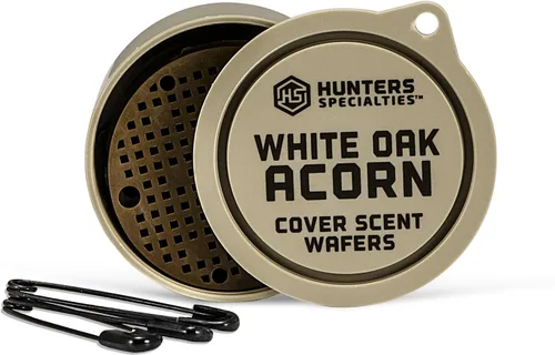 Miniatura 6 de Hunters Specialties Obleas de aroma duradero para cobertura de caza - 3 obleas por paquete, 3 pines de seguridad incluidos