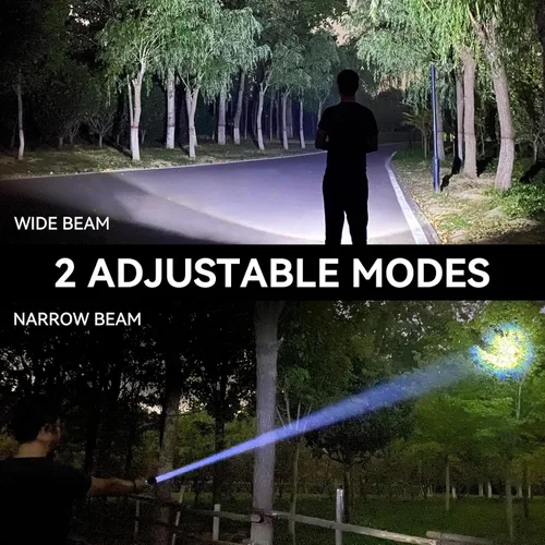Miniatura 5 de Linternas Recargables de 90,000 Lúmenes Altos, Paquete de 2 Linternas LED Súper Brillantes con 5 Modos, Linterna de Alta Potencia para el Hogar