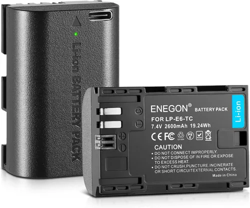 Miniatura 8 de ENEGON LP-E6 LP-E6N LP-E6NH Cargador USB LCD de triple ranura para Canon EOS 5D Mark II III y IV, 70D, 5Ds, 6D, 5DsR, 80D, 7D y 7D Mark II, EOS 60D