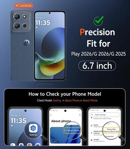 Miniatura 1112 de FNTCASE Funda para iPhone 13 Pro-Max: Fundas magnéticas transparentes compatibles con Magsafe Slim anti amarillamiento protección contra caídas
