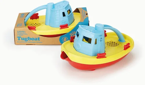 Miniatura 7 de Green Toys, Remolcador, azul