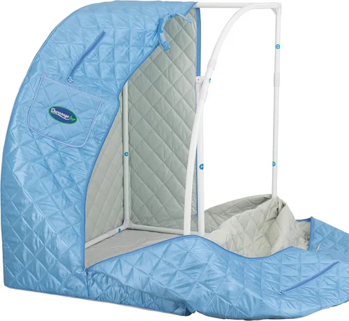 Miniatura 8 de Durasage - Sauna de vapor personal portátil para el hogar – Tienda de spa plegable para todo el cuerpo con generador de vapor de 800 W, temporizador