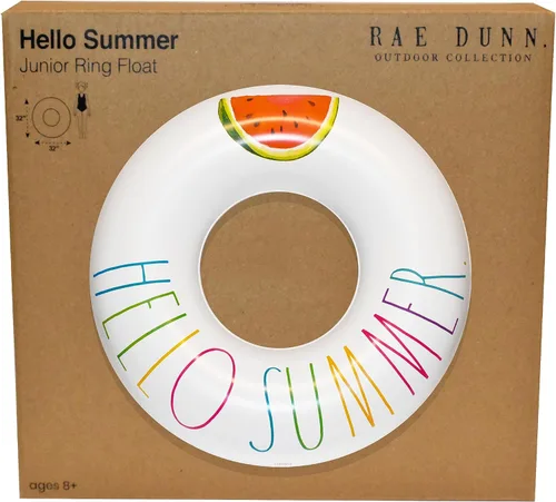 Miniatura 5 de Rae Dunn x CocoNut Float Junior Ring Float - Balsa inflable de 32 pulgadas y tubo interior de agua duradero - Conducción estable para fiestas
