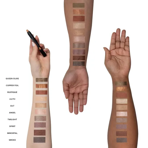 Miniatura 9 de Nudestix Color de ojos luminoso magnético: barra de sombra de ojos crema 4 en 1, delineador, imprimación e iluminador Larga duración, acabado