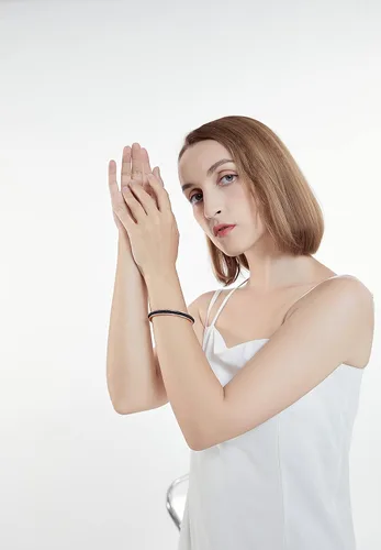 Miniatura 7 de Zuo Bao - Brazalete con mensaje inspirador, cierre de cordón