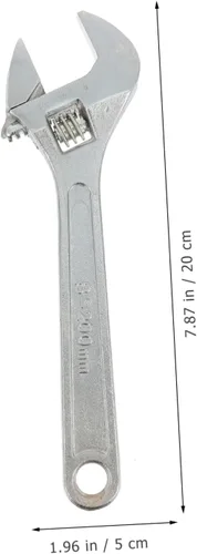 Miniatura 2 de Baluue Llave flexible ajustable con cabezal de rotación para reparación de electrodomésticos, llave ajustable reutilizable portátil para sujetadores