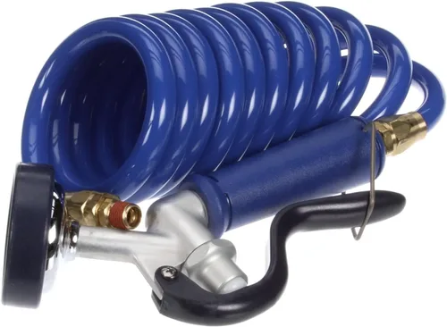 Miniatura 4 de T&S Brass PG-35AV-CH Pet Grooming Válvula de pulverización en ángulo de aluminio con manguera en espiral de 9 pies