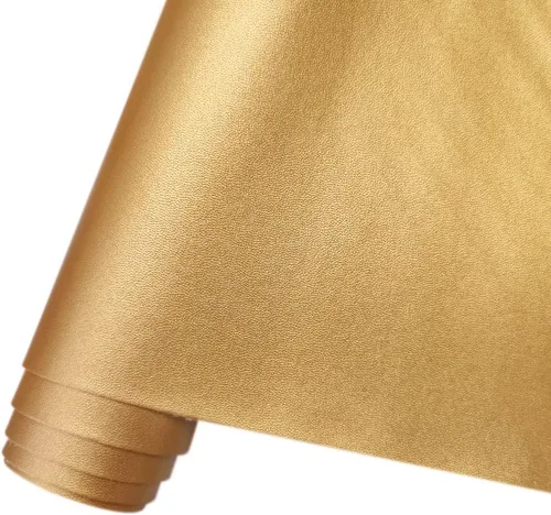 Miniatura 26 de HYANG - Hojas de piel sintética de color liso beige, 1 rollo de 12 x 53 pulgadas, piel sintética ideal para hacer proyectos de manualidades hechos a