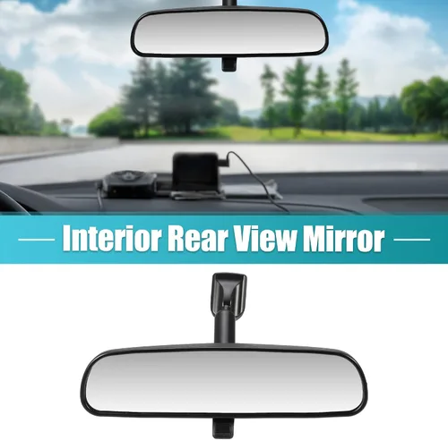 Miniatura 3 de uxcell Espejo retrovisor interior del coche negro No.76400SDAA03 para Honda Accord 2003-2012 para Honda Civic