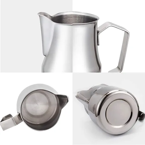 Miniatura 4 de Easyworkz Pedro - Máquina de café expreso para estufa, 6 tazas, 10.1 fl oz, cafetera italiana de acero inoxidable, cafetera de moka, con jarra