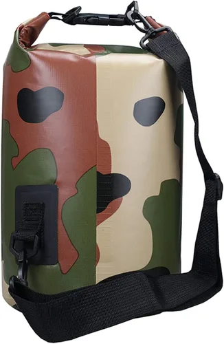 Miniatura 36 de 2L/3L/5L/10L/15L/20L/30L 500D Lona resistente PVC impermeable bolsa seca saco para kayak/canoa/pesca/rafting/natación/campamento/snowboard Rosado