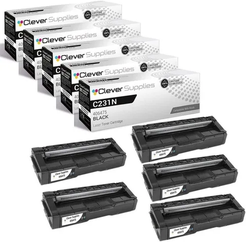 Miniatura 21 de CS - Cartucho de tóner compatible para Ricoh C220 406046 Color negro láser Aficio SP C220 Aficio SP C220A Aficio SP C220DN Aficio SP C220N Aficio SP