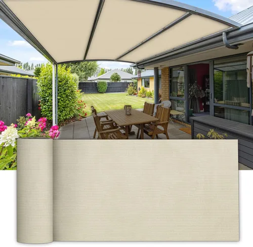 COARBOR Rollo de tela de tela para exteriores, 8 x 25 pies, para bricolaje, cubierta de pérgola, jardín, plantas, patio, terraza, porche, terraza,