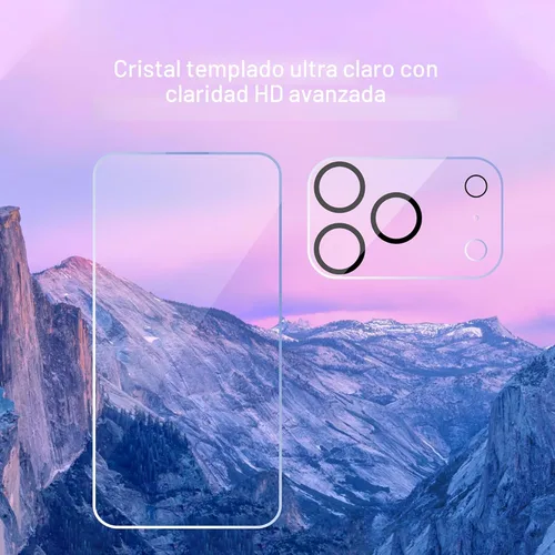 Miniatura 3 de Ailun Paquete de 3 protectores de pantalla para iPhone 17 Pro [6.3 pulgadas] + 3 protectores de lente de cámara con marco de instalación, protección