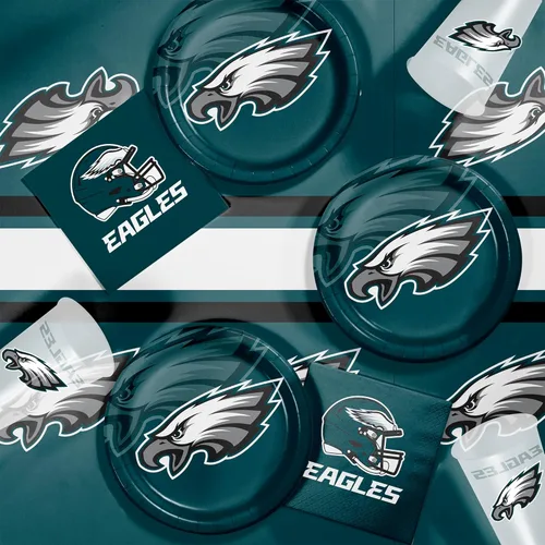 Miniatura 15 de Kit de vajilla Arizona Cardinals, 49 unidades, con licencia