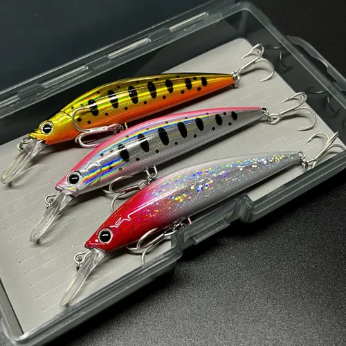 Miniatura 2 de 3 señuelos de pesca de alta calidad para lubina y perca, cebos biónicos realistas, material ABS duradero, ideal para pesca en agua dulce y salada