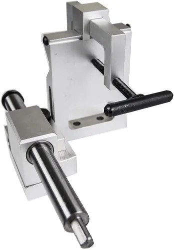 Miniatura 3 de Jeremywell Herramienta profesional industrial de punzón y prensa de muesca de tubos, hecho en aluminio, resistente, para ángulo de 0-50 grados