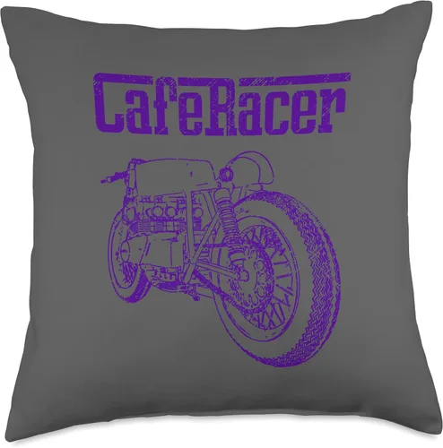 Miniatura 4 de Cafe Racer Biker Men Women Adult Teens Boys Girls Kids Youth Throw Pillow
