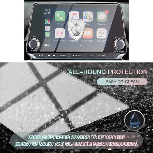 Miniatura 2 de CDEFG Protector de pantalla de automóvil con control central, protector de pantalla de navegación para Altima L34/2020 Sentra 2019, 2020, 2020, 8