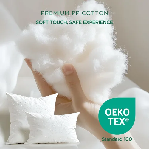 Miniatura 6 de Codi Juego de 2 rellenos de almohada para exteriores de 18 x 18 pulgadas, almohadas impermeables para muebles de patio