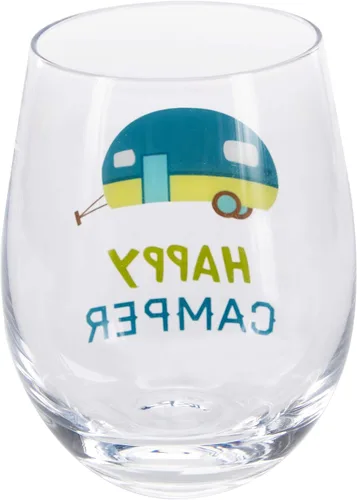 Miniatura 3 de Pavilion Gift Company - Lakeaholic - Copa de vino sin tallo de 18 onzas