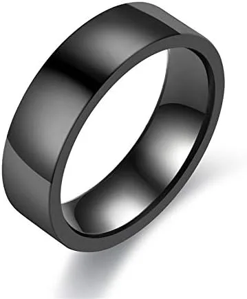 Miniatura 5 de Anillo BFF para 2-3-4-5-6-7-8-9-10 Personazlied BFF Friendship Jewelry Pinky Promise Pinky Swear minimalista pulido acero inoxidable plano apilable