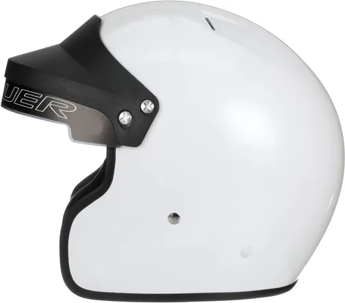 Miniatura 4 de Conquer Snell SA2025 - Casco de carreras de auto de cara abierta aprobado - Adulto Hombres Mujeres Jóvenes - (Negro / Blanco / Plata)