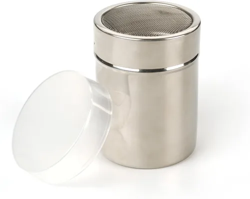 RSVP International Endurance Kitchen Shaker Collection - Apto para lavavajillas, malla fina, acero inoxidable