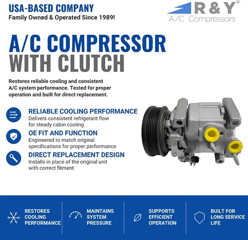 Miniatura 2 de RYC Automotive A/C Compresor IG312