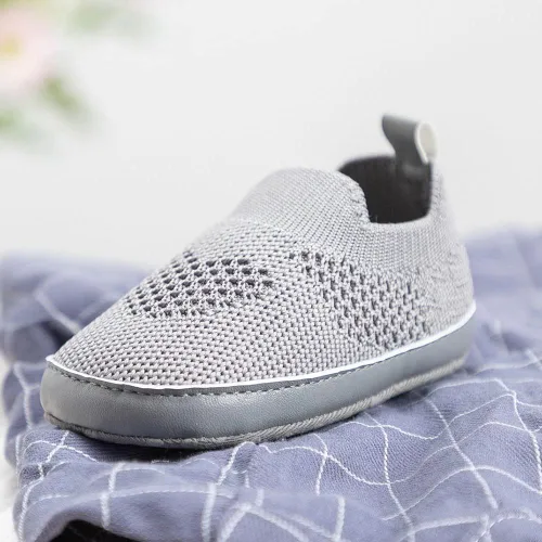 Miniatura 5 de Clowora Unsex - Zapatos de lona para niños y niñas para recién nacidos antideslizantes suela suave para cuna zapatos casuales para bebés de 3 a 18