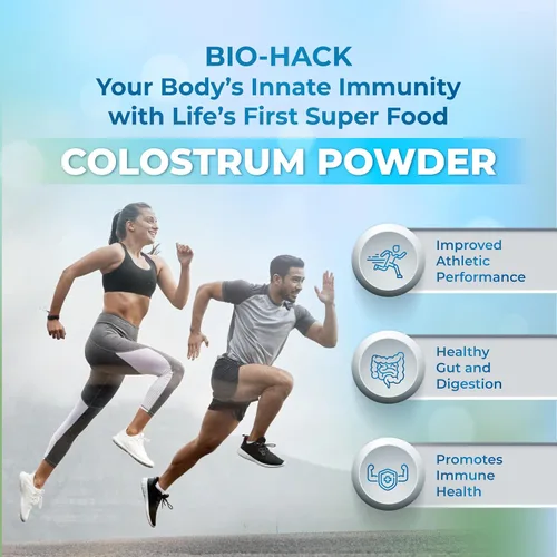 Miniatura 3 de WELLNESS EXTRACT Polvo de calostro bovino rico en proteínas y lactoferrina, el verdadero suplemento certificado para apoyo inmunológico, salud
