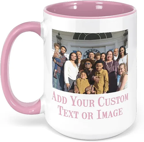 Miniatura 34 de Taza de café personalizada con foto, taza de cerámica personalizada de 11oz, taza de té con foto personalizada, idea única de regalo, Taza Café