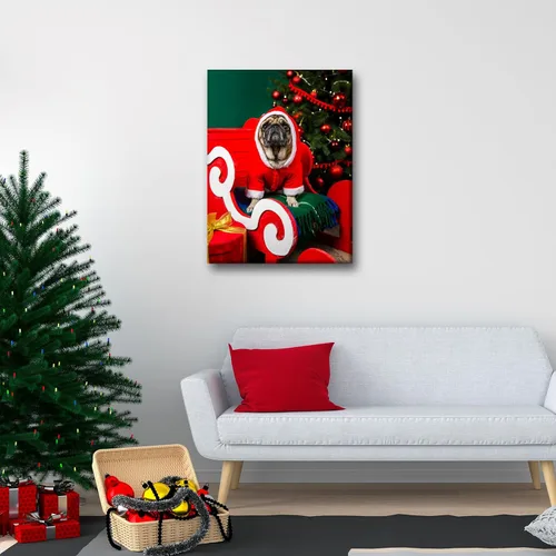 Miniatura 4 de YONICA Imagen en lienzo personalizada de tus fotos, impresión artística de pared personalizada de 24 x 32 pulgadas para decoración del hogar, lienzo